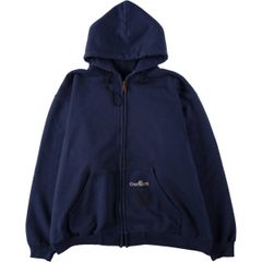 K*i様 【レア】Carhartt パックプリント付きジップアップパーカー ネイ レア】Carhartt パックプリント付きジップアップパーカー ネイビー
