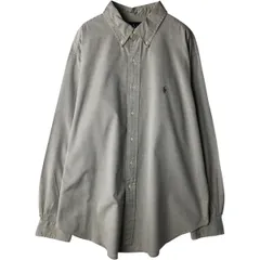 古着 ラルフローレン Ralph Lauren CLASSIC FIT 長袖 ボタンダウンシャツ メンズXL相当/eaa632544