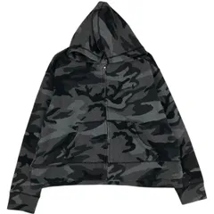 古着 ラルフローレン Ralph Lauren POLO RALPH LAUREN 迷彩柄 スウェットフルジップパーカー レディースXL相当/eaa633980