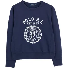 古着 ラルフローレン Ralph Lauren POLO RALPH LAUREN プリントスウェットシャツ トレーナー レディースM相当/eaa633976