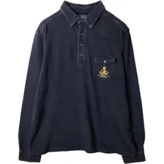 古着 ラルフローレン Ralph Lauren ボタンダウン 長袖 ポロシャツ メンズXL相当/eaa631894