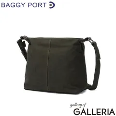 バギーポート ショルダーバッグ メンズ レディース ブランド BAGGY PORT バッグ 斜めがけ 小さめ 横型 軽量 軽い ミニショルダー 帆布 A5 日本製 黒さび染め KUROSABI ミニショルダーバッグ GRN9604 KHAKIのサムネイル