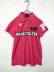 PEARLY GATES パーリーゲイツ 055-5260702 ゴルフ 半袖 ポロシャツ size0/ピンク ■◆レディース