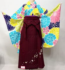 二尺袖 着物袴フルセット ジュニア用へ直し 135～150cm 仕立て上がり 