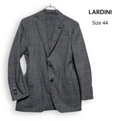週末割引 LARDINI 千鳥格子 テーラードジャケット 48 - メルカリ