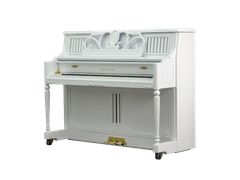 【浜松展示・整備済】Kohler & Campbell SC-300CRD｜白艶消し・アンティークデザイン｜1999年製｜専用椅子付き【中古アップライトピアノ】