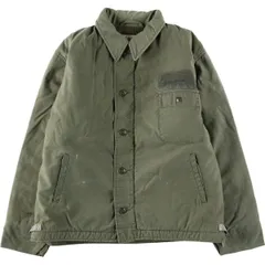 メンズ 80S A2 デッキジャケット SMALL フェード USA ミリタリー