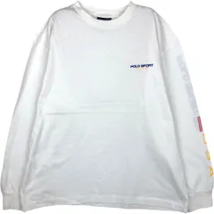 古着 90年代 ラルフローレン Ralph Lauren POLO SPORT ポロスポーツ ロングTシャツ ロンT USA製 メンズS相当 ヴィンテージ/eaa631370