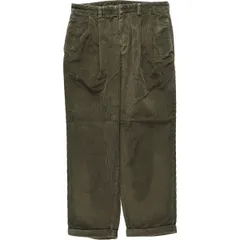 古着 ブルックスブラザーズ Brooks Brothers ツータック コーデュロイパンツ メンズw35相当/eaa627333