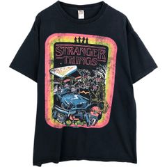 헌옷 과일 오브 더 룸 FRUIT OF THE LOOM STRANGER THINGS 스트레인저싱스 영화 무비 T셔츠 맨즈 L상당/eaa631717