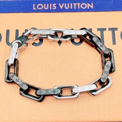 鑑定済美品 ルイヴィトン モノグラム コリエ ブレスレットチェーン