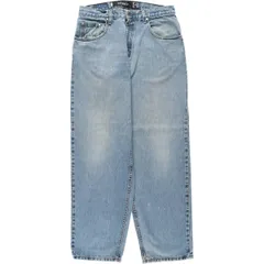 古着 90年代 リーバイス Levi's SILVER TAB シルバータブ BAGGY バギー テーパードデニムパンツ USA製 メンズw32相当/eaa632322