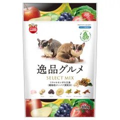 【新品・14営業日以内発送】マルカン 4906456582526 フクロモモンガの主食 逸品グルメ 300g ML-593【沖縄離島販売不可】のサムネイル