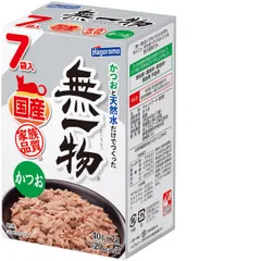 【新品・7営業日以内発送】はごろもフーズ 4902560607285 無一物パウチ かつお 40g×7個パック【沖縄離島販売不可】のサムネイル