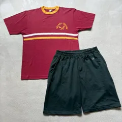 【まとめ売り】2点セット  Champion チャンピオン ハーフパンツ グラフィックTシャツ メンズLサイズ