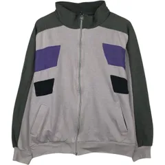 古着 80年代 アディダス adidas トレフォイルロゴ フルジップスウェットシャツ トレーナー メンズL相当 ヴィンテージ/eaa630155