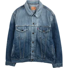 古着 00年代 リーバイス Levi's 70550-0487 ユーロモデル デニムジャケット Gジャン メンズXL相当/eaa629351