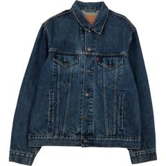 リーバイス デニムトラッカージャケット(ダークインディゴブルー、S 