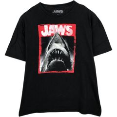 3778 Jaws ジョーズ ムービーT シングルステッチ Tシャツ 黒 - メルカリ