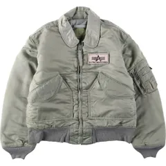 古着 90年代 民間品 アルファ ALPHA CWU-45/Pタイプ ミリタリー フライトジャケット USA製 メンズM相当 ヴィンテージ/eaa630165