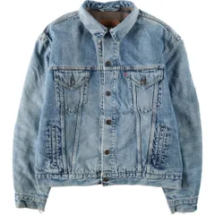 古着 90年代 リーバイス Levi's 70605-0215 デニムジャケット Gジャン イタリア製 メンズXL相当 ヴィンテージ/eaa632465