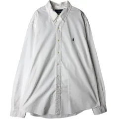 古着 ラルフローレン Ralph Lauren CUSTOM FIT 長袖 ボタンダウンシャツ メンズXL相当/eaa628856