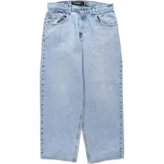 古着 90年代 リーバイス Levi's SILVER TAB シルバータブ BAGGY バギー テーパードデニムパンツ メンズw32相当 ヴィンテージ/eaa632309