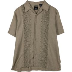 90sヴィンテージ】BARACUTA バラクータ 刺繍シルクシャツ - メルカリ