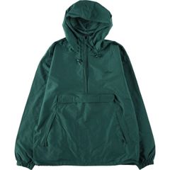 llbean 70s グリーン マウンテンパーカー プルオーバー ハーフジップ 