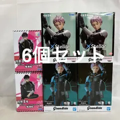 未開封 怪獣8号 XStellar ちょこのせ Grandista 鳴海弦 フィギュア 6個セット SF4B60 c101