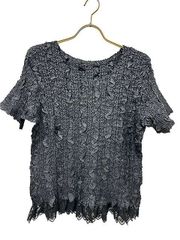 ISSEY MIYAKE A-POC INSIDE 半袖トップス グレー - メルカリ