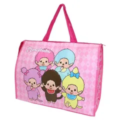 モンチッチ エコバッグ ショッピングバッグ  アウトドアビッグバッグ キャラクター グッズ 