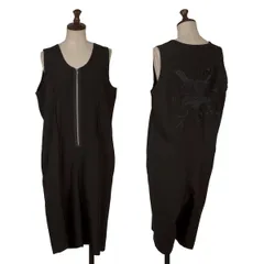 コムデギャルソンCOMME des GARCONS イーグルエンブロイダリーハーフジップオールインワン 黒Mのサムネイル