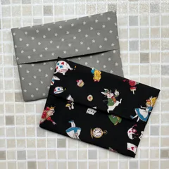 ポケットティッシュケース　2点セット⑮ 後ろポケットつき