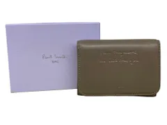 Paul Smith BAG (ポールスミス バッグ) レザー カードケース 名刺入れ メッセージ付き PWW522 ブラウン レディース/025