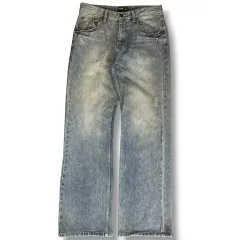 (30) Lee ライダース ヴィンテージ ウォッシュ デニムパンツ