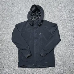 100 アディダス クライマプルーフ ブラック ウィンドブレーカー (2784)