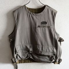 【雰囲気抜群】HAROLDS GEAR【モーターサイクル ナイロン ベスト】ハロルズギア 26040526