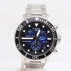 ITHCQS934YYZ TISSOT ティソ シースター1000クロノグラフ ブルーグラデーション T120.417.11.041.01 QZ SSメンズ 腕時計のサムネイル