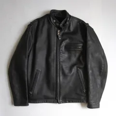 【美品】SCHOTT【641/シングルライダースジャケット】38 ボアライナー付き レザー アメリカ製 ショット 26040480