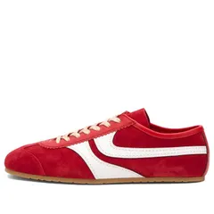 ドリス・ヴァン・ノッテン メンズ シューズ スニーカー スエード レザー Dries Vanoten Leather Suede Sneakered レッドのサムネイル