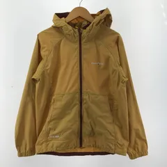 【中古品】 MONT-BELL モンベル 2103109 フエゴパーカ イエローブラウン キッズ 子供服 150サイズ 【173-260420-ny-02-fuzh】