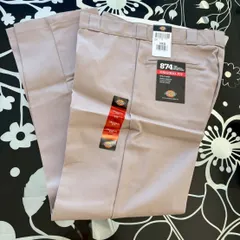 【新品・タグ付】Dickies  874 ワークパンツ W33×L32 シルバーグレー（訳あり）