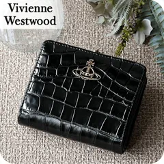 【新品】ヴィヴィアン ウエストウッド Vivienne Westwood 財布 レディース 51010020U L0039 N401  EMBOSS CROC LEATHER