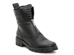 アラ レディース シューズ ブーツ・レインブーツ Ara Deon Bootie Black Leather Suede ブラック