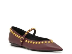 レベッカミンコフ レディース シューズ パンプス Rebecca Minkoff Milan Mary Jane Flat Port Red レッドのサムネイル
