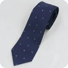 エルメス HERMES ネクタイ メンズ  Hロゴ シルク