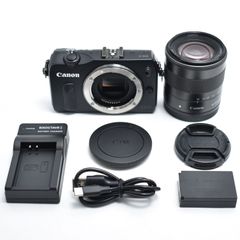 Canon EOS M2 ダブルレンズキット ブラック スマホ転送可 - メルカリ