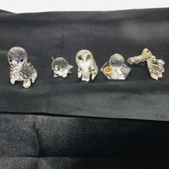 値下】Swarovski スワロフスキー ウェルカムベビーセット ピンク 置物