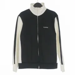 ヴァレンティノ ヴァレンチノ  VALENTINO ロックスタッズ付き トラックジャケット ブルゾン M ブラック/ホワイト QV0MF12A580 国内正規のサムネイル
